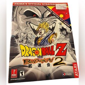 Dragon Ball Z: Budokai 2 Guide Book PlayStation 2 PS2 + Exclusive DVD